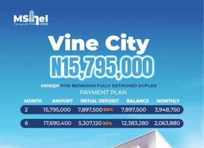 450sqm Land in a Serene Environment, Mshel Vine City, Wasa, Apo, Abuja, Land for Sale