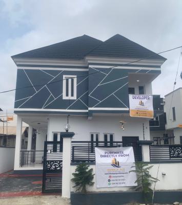 Off-plan Semi-detached 4 Bedroom Duplex, Peaceville Homes, Thomas Estate, Lekki Expressway, Lekki, Lagos, House for Sale