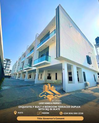 Exquisitely Built 4 Bedroom Terraced Duplex with Bq, Ikate Elegushi, Ikate, Lekki, Lagos, Terraced Duplex for Sale