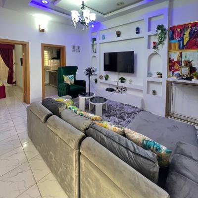 Fully Furnished 3 Bedroom Terrace Duplex, Ikota, Lekki, Lagos, Terraced Duplex for Rent