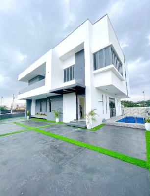 Lovely 5 Bedroom Fully Detached Duplex with Pool, Private Cinema & Bq, Sangotedo Ajah, Lekki, Lagos, Detached Duplex for Sale