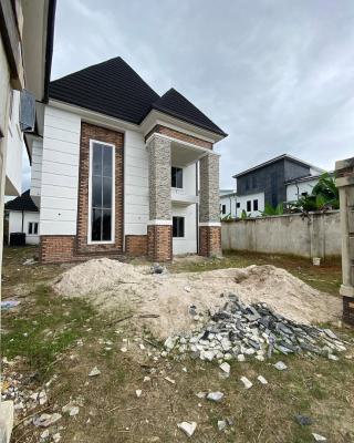 Spacious 4 Bedroom Duplex with 2 Room Bq  (80% Complete ), Paradise Estate, Shell Cooperative, Eneka Port Harcourt, Port Harcourt, Rivers, Detached Duplex for Sale