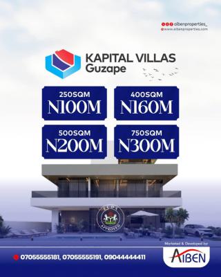 Buy & Build Land with C of O - 250sqm, 400 Sqm, 500sqm, Kapital Villas, Guzape District, Abuja, Mixed-use Land for Sale