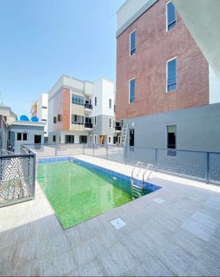 Brand 4 Bedroom Terrace House with a Bq in Service Estate., Ikate, Lekki, Lagos, Terraced Duplex for Rent