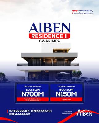Fully Built 6 Bedroom Luxury Mansion Or Prime Plot 500sqm, Residence 2, Gwarinpa, Abuja, Detached Duplex for Sale