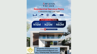 Appleton Enclave 1000sqm, Olomowewe, Within The Lekki Free Trade Zone, Ibeju Lekki, Lagos, Land for Sale