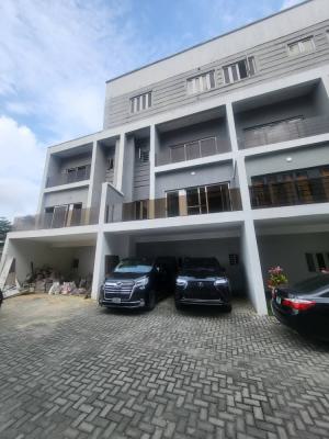 Serviced 4 Bedrooms Terrace House with Bq, Lekki Phase 1, Lekki, Lagos, Terraced Duplex for Rent