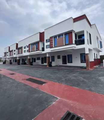 Spacious Self Service 4bedroom Terrace Duplex at Orchid Road, Orchid Road Lekki By Bis, Lekki, Lagos, Terraced Duplex for Rent