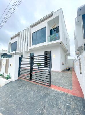 Exclusive 4 Bedroom Semi-detached Duplex with Led Light Finishing & Bq, Where Elegance Meets Modern Living., Ajah, Lagos, Semi-detached Duplex for Sale