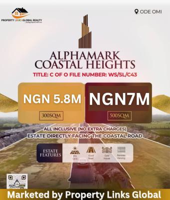 Verified Land with C of O Directly Facing Coastal Road, Ijebu East, Ogun, Commercial Land for Sale