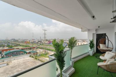 Luxury 2 Bedroom Penthouse, Lekki Phase 1, Lekki, Lagos, Terraced Duplex Short Let