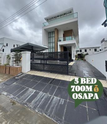 Stunning 5 Bedroom Detached Duplex with Pool,cinema and Bq, Osapa London, Osapa, Lekki, Lagos, Detached Duplex for Sale