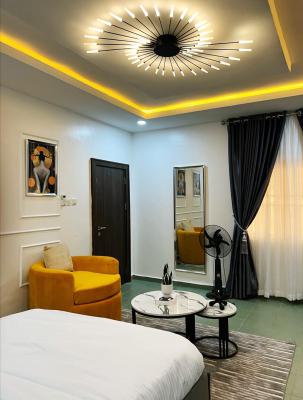 Luxurious Studio Apartment, Lobito Crescent, Wuse 2, Abuja, Flat / Apartment Short Let