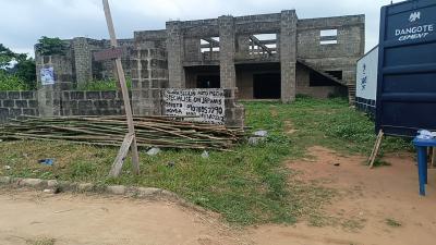 Uncompleted Complex on Two Plots Facing Express Ishefun Road,ayobo, Ishefun,captain Davies Road, Ayobo, Lagos, Plaza / Complex / Mall for Sale
