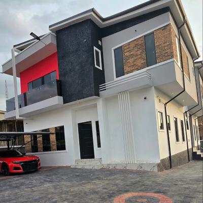 5 Bedrooms Automated Detached Duplex,1bedrm Bq,cctv,cinema,solar, Sweet and Well Secured Neighborhood, Wuye, Abuja, Detached Duplex for Sale