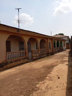 Fenced  Gated Two(2no) 3-bedroom Flat Bungalow on Full Plot of Land, Agbado Crossing, Ogun State., Alagbado, Ifako-ijaiye, Lagos, Block of Flats for Sale
