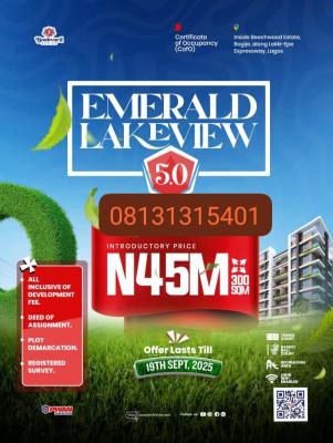 Plots of Luxury C of O Land in Bogije, Inside Beachwood Estate Bogije, Ibeju Lekki, Lagos, Mixed-use Land for Sale