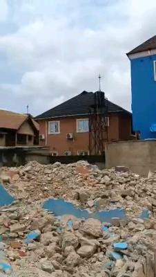 a Vacant Land  Measuring 477sqm, Off Ayodele Okeowo Street, Soluyi, Gbagada, Lagos, Mixed-use Land for Sale