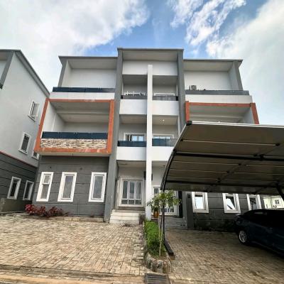 Newly Built 4 Bedroom Terrace Duplex with Bq, Kukwaba, Kukwaba, Abuja, Terraced Duplex for Sale