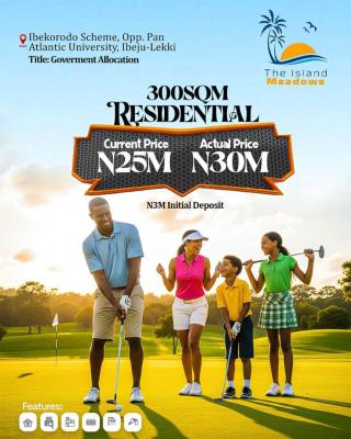 with 5m Initial Deposit to Own a Plot, Iberekodo, Ibeju Lekki, Lagos, Mixed-use Land for Sale