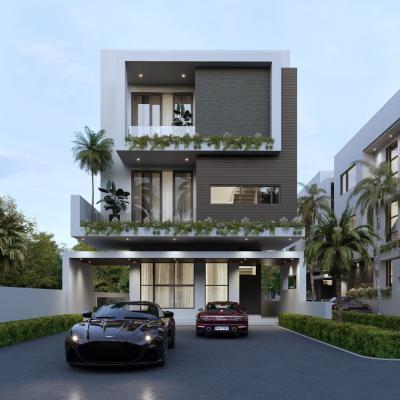 4 Units of 5 Bedroom Fully Detached Duplexes, Lekki Phase 1, Lekki, Lagos, Detached Duplex for Sale