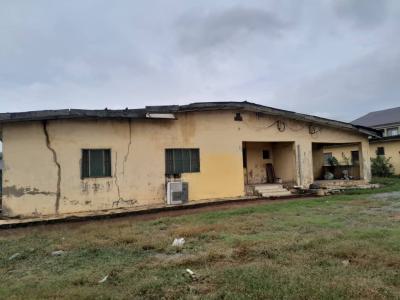 Dilapidated Semi Detached Bungalow on 600sqm Land with a Gated Estate, Igi Aje Estate Opposite Jubille Housing Est, Ikorodu Sagamu Road, Ikd, Ikorodu, Lagos, Residential Land for Sale