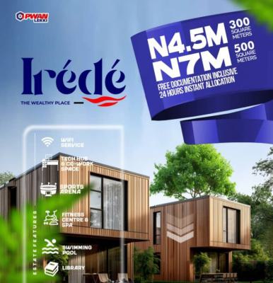 Irede Estate - The Wealthy Place, After Lacampagne Tropicana Resort, Ibeju-lekki, Lagos, Akodo Ise, Ibeju Lekki, Lagos, Mixed-use Land for Sale