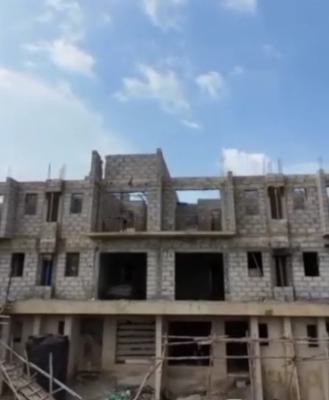 4 Units of 4 Bedroom Terrace  Duplex ,carcass Level in Jahi, Jahi, Abuja, Terraced Duplex for Sale