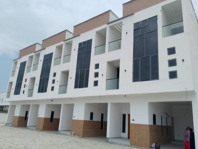 3nos Waterfront 4bedroom Terrace Duplexes with a Room Bq Each, Tulip Havens, Chevron Alternative, Lekki Lagos., Lekki, Lagos, Terraced Duplex for Sale