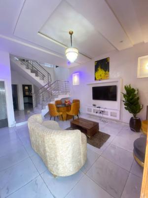 Furnished 4 Bedroom Semidetached Duplex in an Estate, Ikota, Lekki, Lagos, Semi-detached Duplex for Rent