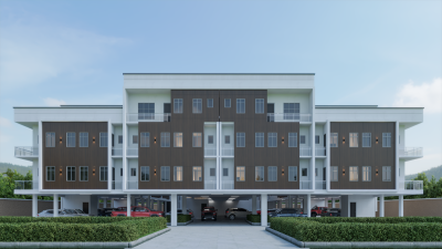 Olivia Square By Terra Developers - 2 Bedroom Apartment, Creeklane Estate By Pinnock Beach, Osapa, Lekki, Lagos, Flat / Apartment for Sale