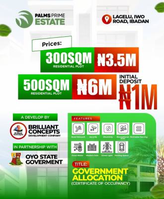 Land in Lagelu Iwo Road Ibadan, Oyo, Lagelu, Oyo, Residential Land for Sale