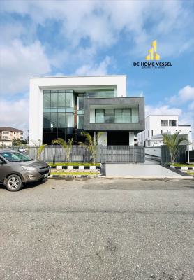 Marvelously Carved Luxury 5 Bed Detached Duplex with Elevator, Cinema, Osapa, Lekki, Lagos, Detached Duplex for Sale