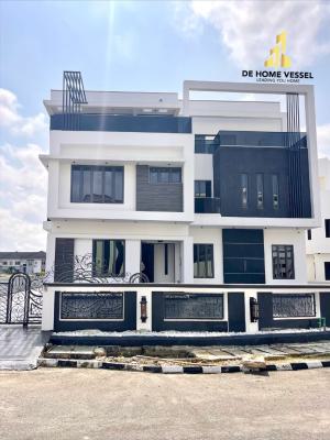 Magnificent Carved 6 Bed Detached Home with Elevator, Cinema, Pool, Osapa, Lekki, Lagos, Detached Duplex for Sale