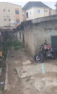 a Plot in Tarred Road Gated Street Calm and Serena Area with Bungalow, Itire-ikate, Surulere, Lagos, Mixed-use Land for Sale