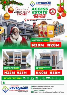 Buy and Build Smart House Estate Land, Apo Tafyi Districts, By Guzape 2, Apo, Abuja, Residential Land for Sale