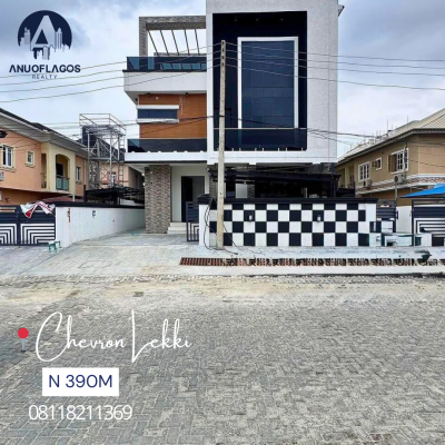 5  Bedroom Detached Duplex with a Bq, Lekki, Lagos, Detached Duplex for Sale