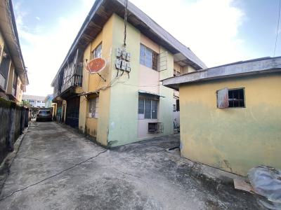 Solid Well Maintained 4 Unit of 3 Bedroom Apartment with 3 Shops, Ago Palace, Isolo, Lagos, Block of Flats for Sale