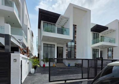 Modern 5 Bedroom Duplex, Chevron, Lekki, Lagos, Detached Duplex for Sale