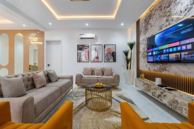 Premium 3 Bedroom Apartment with Swimming Pool, Gym and Bathtub, Platinum Way Ikate, Ikate Elegushi, Lekki, Lagos, Flat / Apartment Short Let