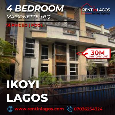 Luxury 4 Bedroom Maisonette, Giveaway Offer, Banana Island, Ikoyi, Lagos, House for Rent