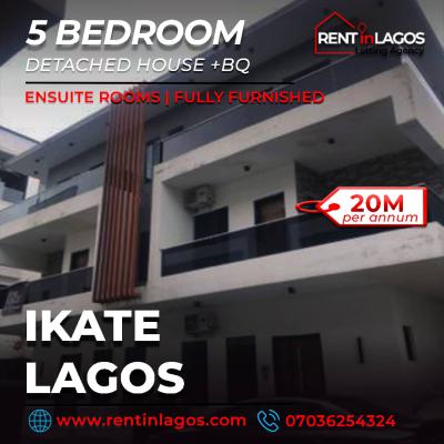 Furnished 5 Bedrooms Duplex, Giveaway Offer, Off Kusenla Road, Ikate Elegushi, Lekki, Lagos, House for Rent