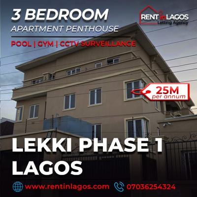 Luxury 3 Bedroom Apartment Giveaway Offer, Lekki Phase 1, Lekki, Lagos, Flat / Apartment for Rent