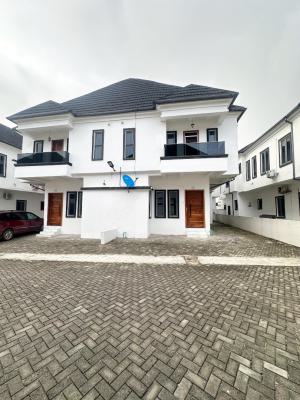 4 Bedroom Semi Detached Duplex with Bq, Chevron, Lekki, Lagos, Semi-detached Duplex for Rent