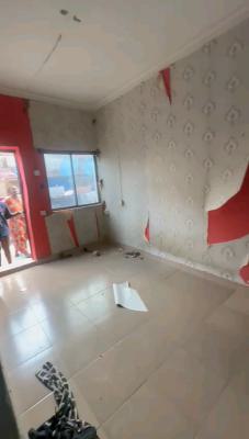 a Relatively New and Decent Roomself Con, Groundfloor with Carpark, Off Bajulaye Road, Shomolu, Lagos, Self Contain (single Rooms) for Rent