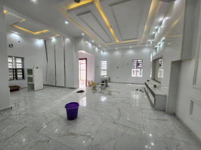 Luxury  4 Bedroom Semi Detached Duplex  No Bq with 4 Cars Parking Spac, Chevron, Lekki, Lagos, Semi-detached Duplex for Rent