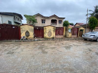 Full Plot of Land with Solid Block of Flat on Interlocking Str, Ago Palace, Isolo, Lagos, Residential Land for Sale