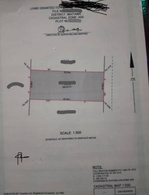 1,000sqm with Old Building, Maitama Main, Maitama District, Abuja, Residential Land for Sale