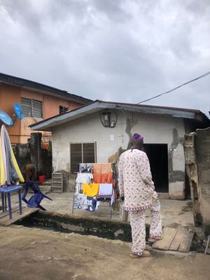 Bungalow on Half Plot of Land at Akinagbe 35m with Receipt and Survey, Alapere, Ketu, Lagos, Detached Bungalow for Sale