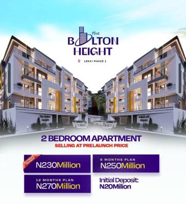 2 Bedroom Newly Built Luxurious Flat, Freedom Way, Lekki Phase 1, Lekki, Lagos, Flat / Apartment for Sale